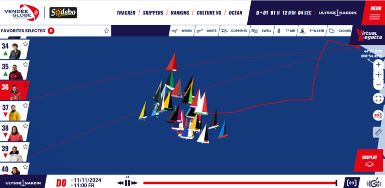 Elstartolt a 10. Vendée Globe